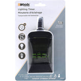 Woods 50014 50014WD Outdoor 7-Day Digital Plug-In Timer, 2 Grounded Outlets - 6