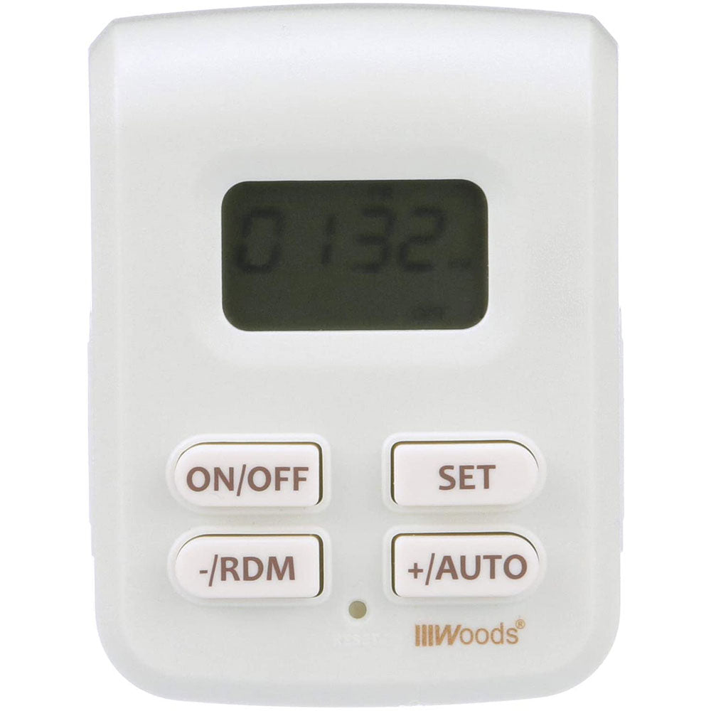 Woods 50029 50029WD Indoor Plug-In Astronomical Timer, 2 Grounded Outlets - 2