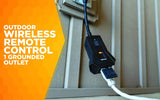 Woods 50125WD Outdoor Indoor Wireless Remote Control Outlet Kit, Electrical Plug In Remote Ligh - 4