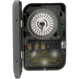 Woods 59101 59101WD Indoor 24-Hour Heavy Duty Mechanical Time Switch, 120V/40A SPST