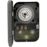 Woods 59101 59101WD Indoor 24-Hour Heavy Duty Mechanical Time Switch, 120V/40A SPST