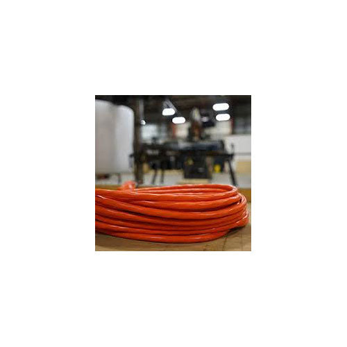 Woods 627 14/3 Outdoor SJTW Vinyl Extension Cord, 100-Foot, Orange - 4