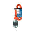 Woods 681 18/3-Gauge SJTW Trouble Light with Metal Guard & Outlet, 75-Watt, 25-Foot, Orange