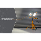 Woods WL40236 Woods Pro 6000 Lumen Dual Head Work Light with Tripod - 5