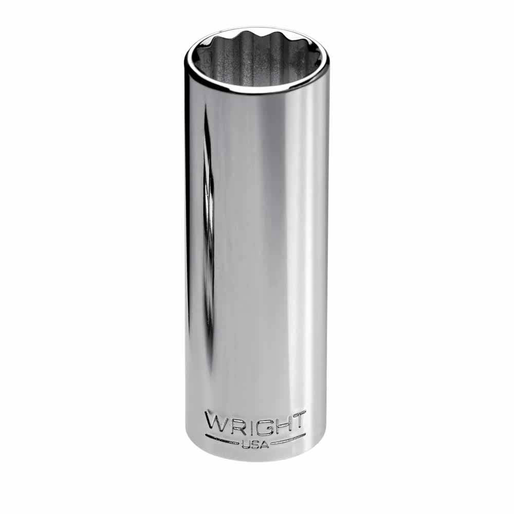 Wright Tool 3614 3/8" Drive 12 Point Deep Socket 7/16"