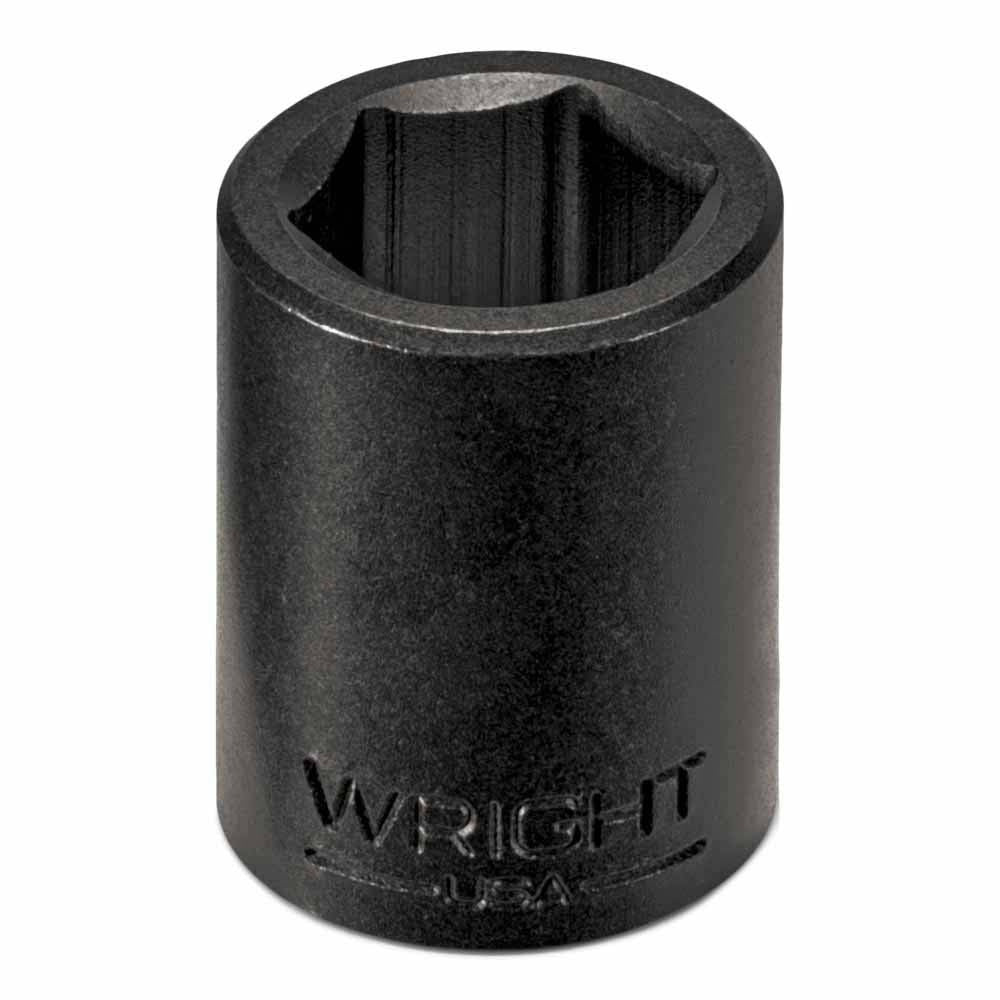 Wright Tool 3812 3/8" Drive x 3/8" 6-Point Standard Impact Socket