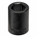 Wright Tool 3812 3/8" Drive x 3/8" 6-Point Standard Impact Socket