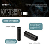 Wright Tool 39-07MM 3/8" Drive 6 Point Deep Metric Impact Socket 7mm - 2