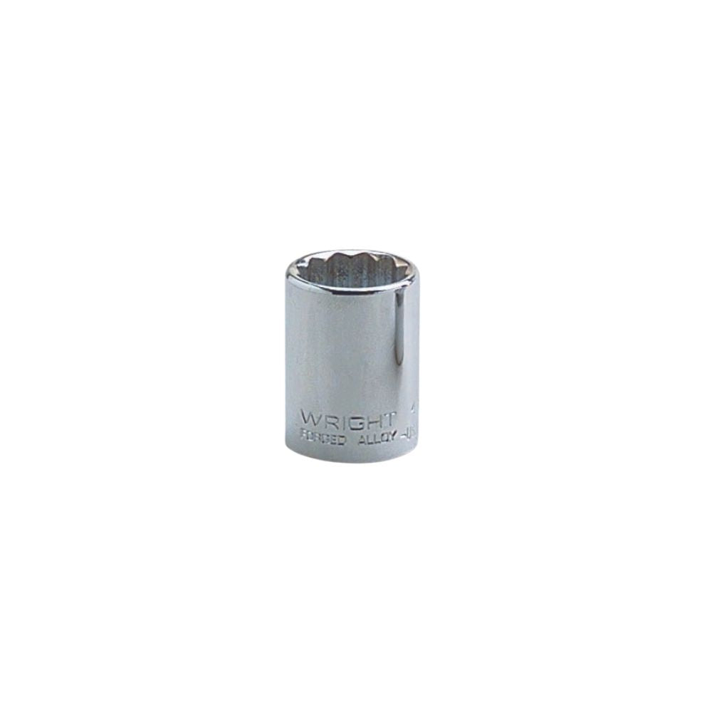 Wright Tool 4112 1/2" Drive 12 Point Standard Socket 3/8"