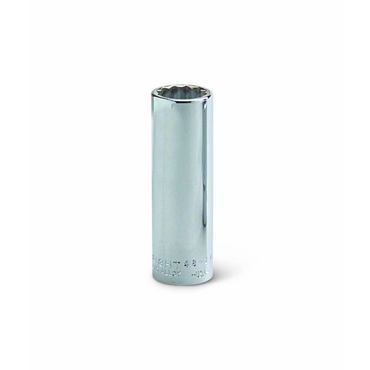 Wright Tool 46-09MM 9 mm Deep Metric Socket with Half" Drive and 12 Point Opening