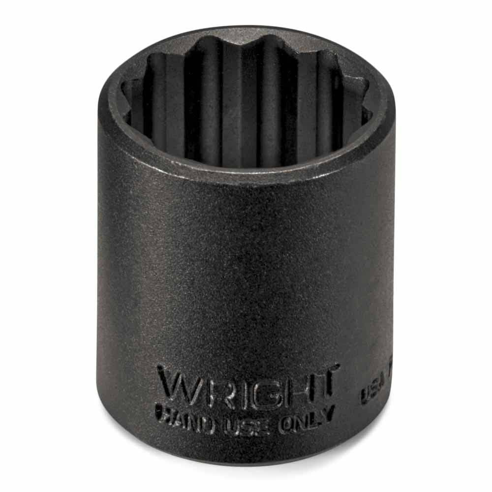 Wright Tool 4866 1/2" Drive 12 Point Standard Impact Socket 1/2"