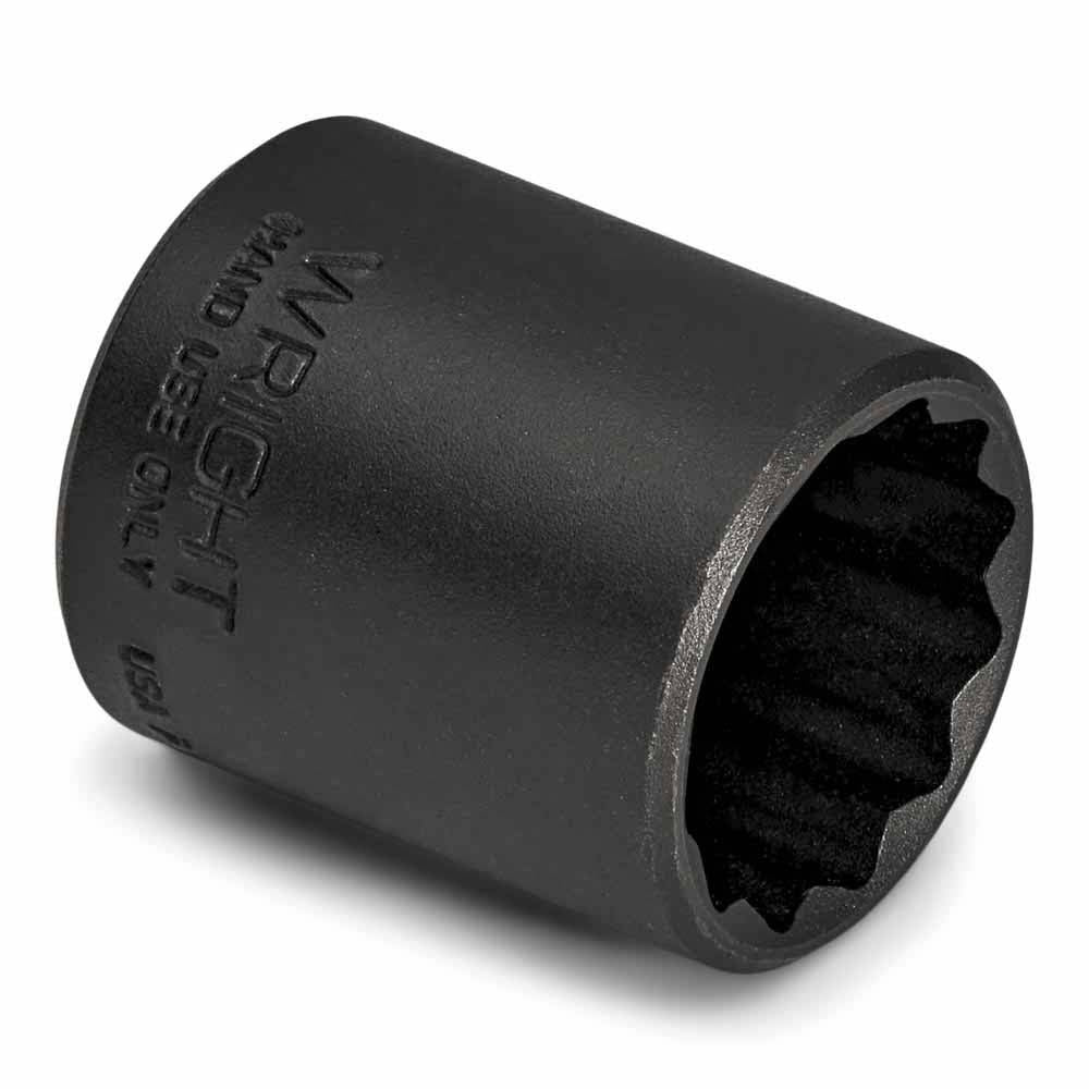 Wright Tool 4868 1/2" Drive 12 Point Standard Impact Socket 9/16" - 2