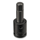 Wright Tool 607 3/4" Drive Metric Impact Hex Bit Socket Set 14mm to 24mm (5 Piece) - 2