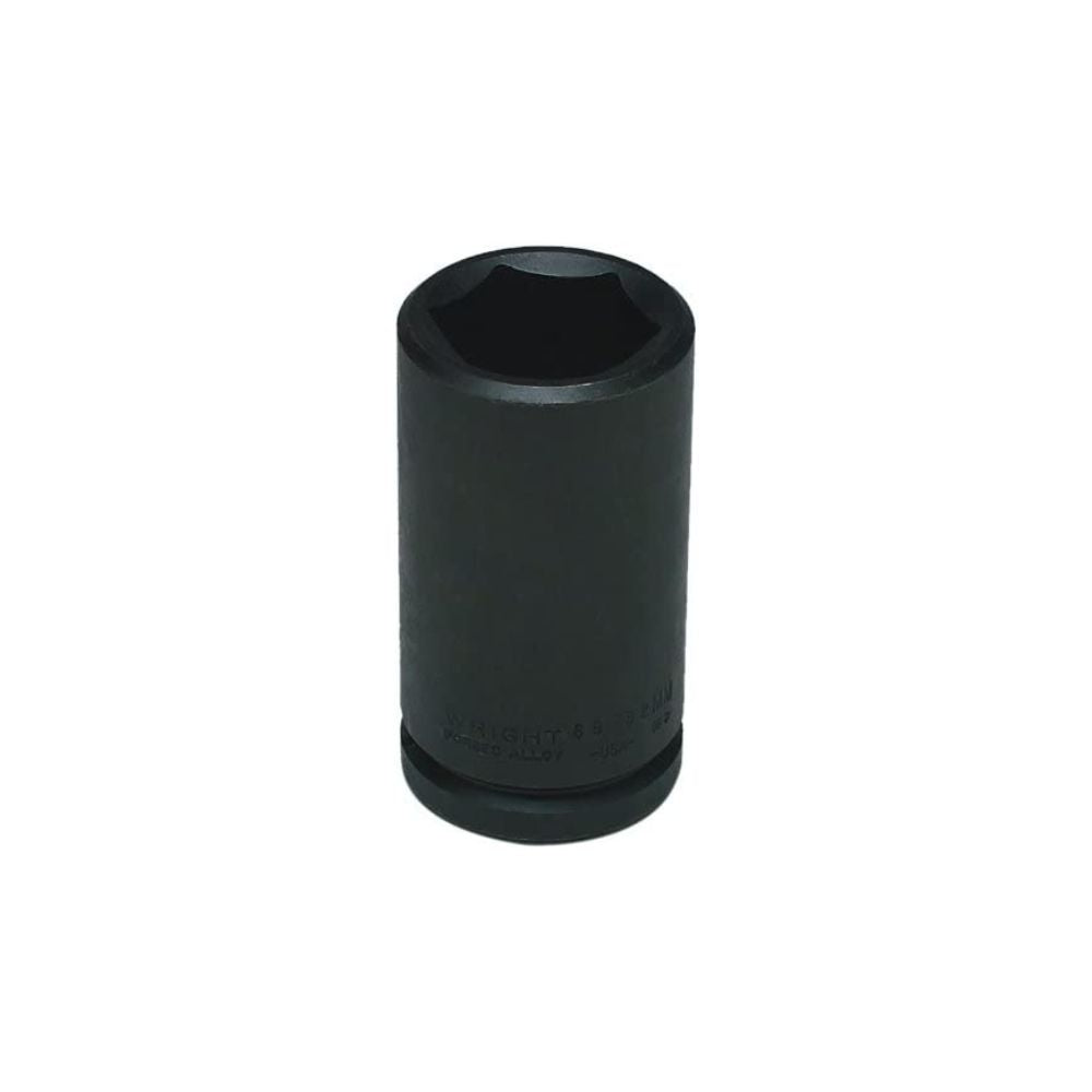 Wright Tool 69-38MM 38mm x 3/4" Drive 6 Point Deep Metric Impact Socket