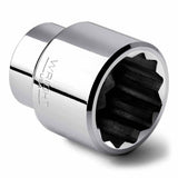 Wright Tool 8184 2-5/8" x 1" Drive 12 Point Standard Socket - 2