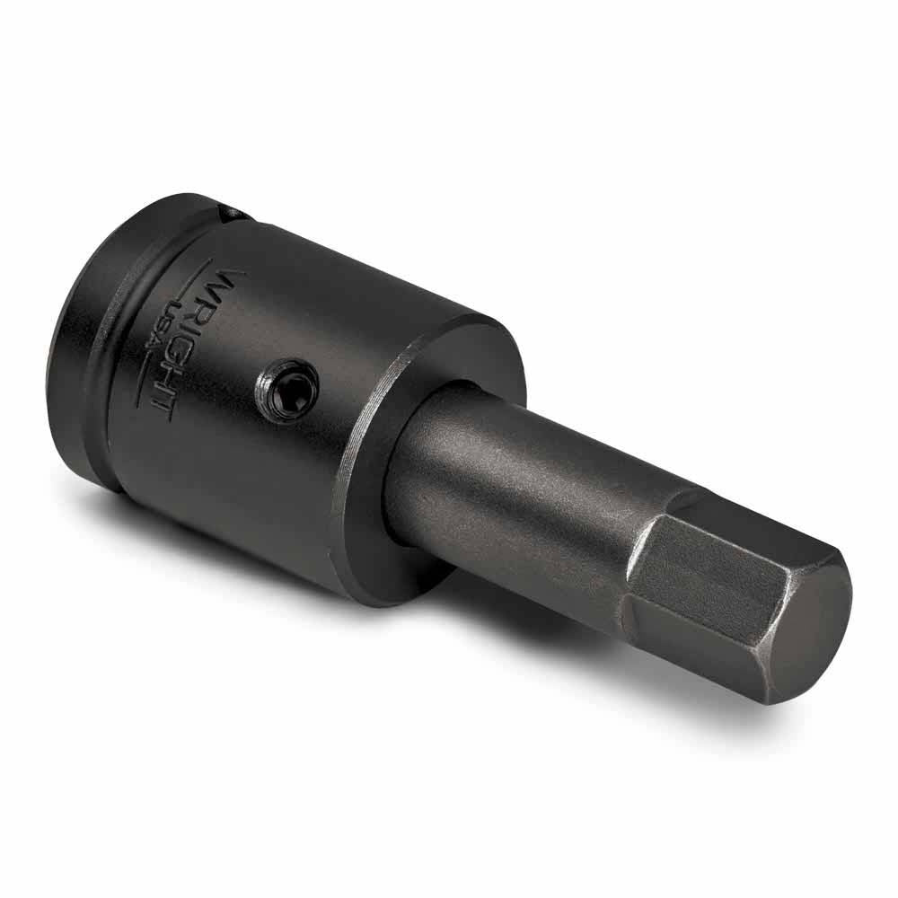Wright Tool 8220 5/8" x 1" Drive Hex Impact Bit Socket with Replaceable Insert - 2