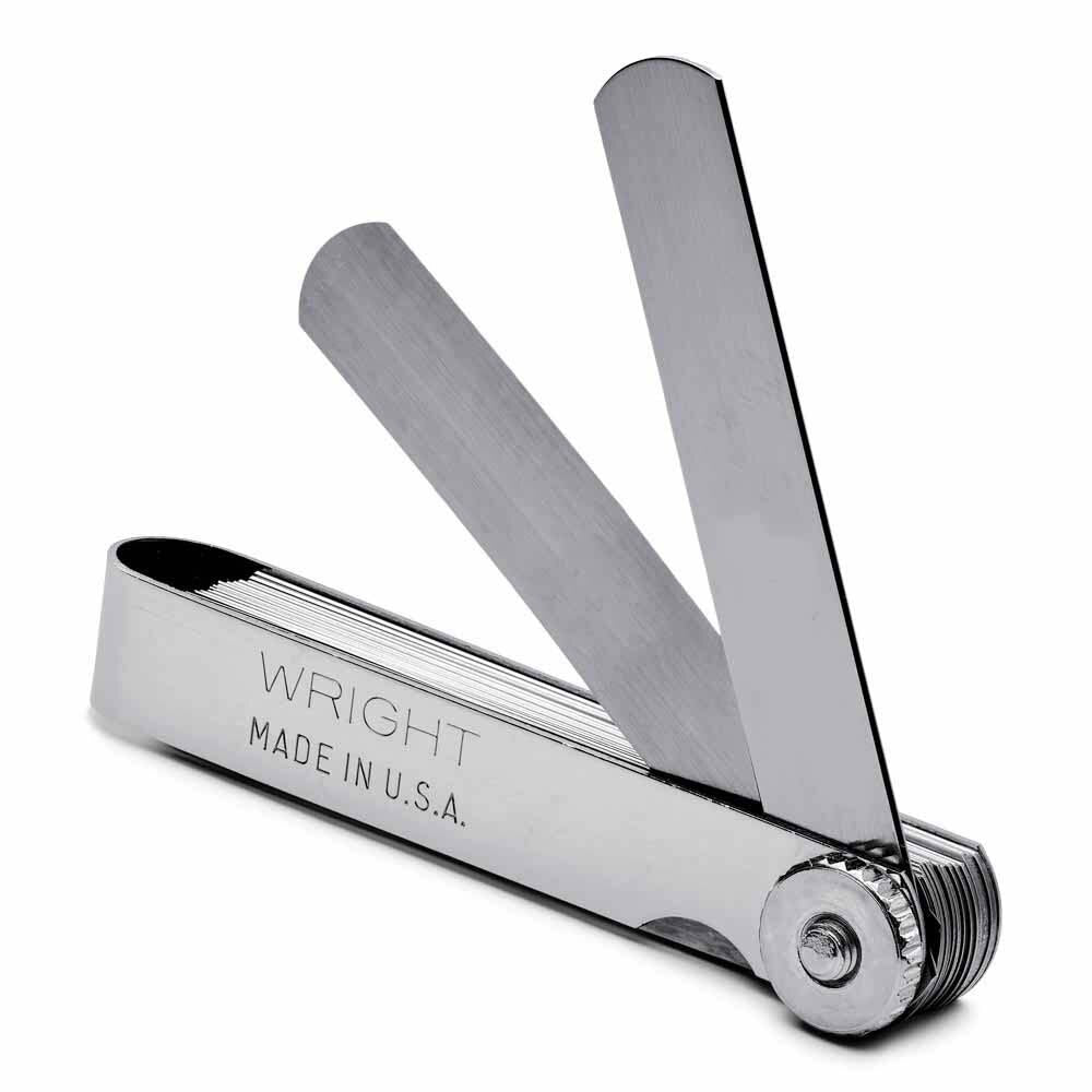 Wright Tool 9530 SAE Master Feeler Gauge with Knurled Lock Nut (25 Blade) - 2
