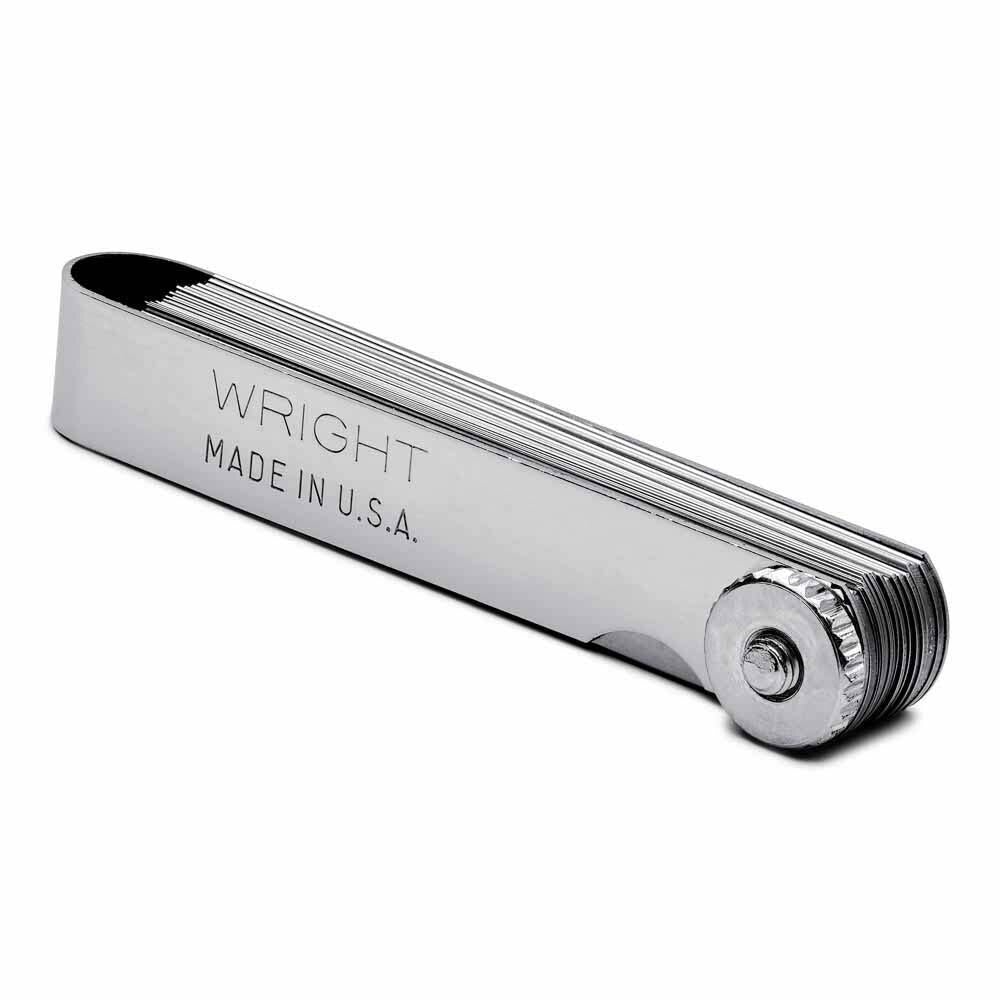 Wright Tool 9530 SAE Master Feeler Gauge with Knurled Lock Nut (25 Blade) - 3