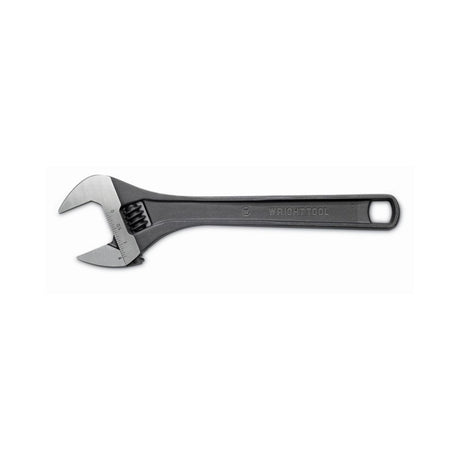 Wright Tool 9AB06 Adjustable Wrench Max. Capacity 15/16" Black Industrial - 6"