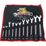 Wright Tool M950 11 pc. Metric Full Polished Combination Wrench Set