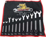 Wright Tool M950 11 pc. Metric Full Polished Combination Wrench Set - 2