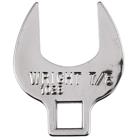 Wright Tool 1028 3/8" Drive Crowfoot Wrench, 7/8"