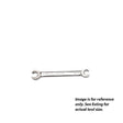 Wright Tool 16-12MM Flare Nut Wrench 6 Point Metric Satin - 10mm x 12mm