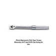 Wright Tool 3478 3/8" Drive Click Torque Wrench w Ratchet Handle 30-200" lbs