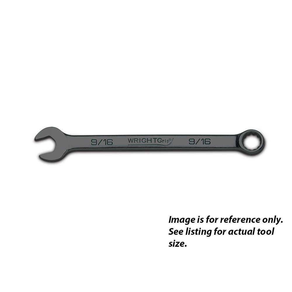 Wright Tool 31112 Combination Wrench 2.0 12 Point Black Industrial - 3/8"