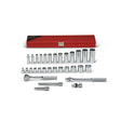 Wright Tool 339 3/8" Drive 31 Piece Set, 6 Point