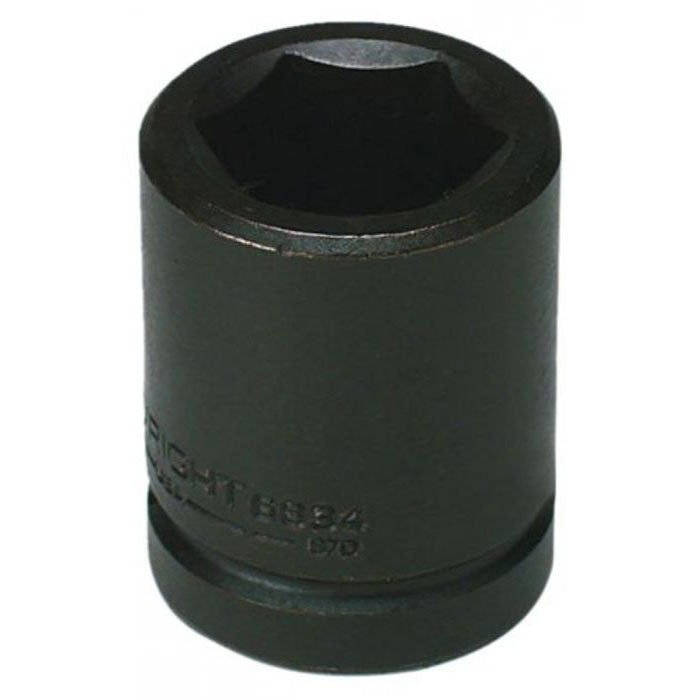 Wright Tool 3818 3/8" Drive 6 Point Standard Impact Socket - 9/16"