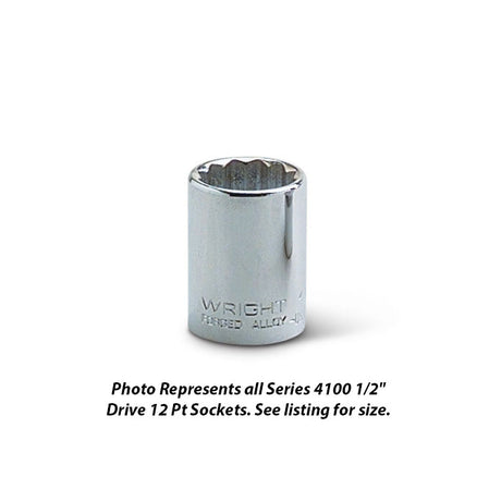 Wright Tool 4146 1/2" Drive 12 Point Standard Socket 1-7/16"