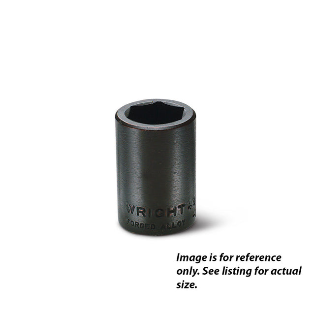 Wright Tool 48-24MM 1/2" Drive 6 Point Standard Metric Impact Socket - 24mm