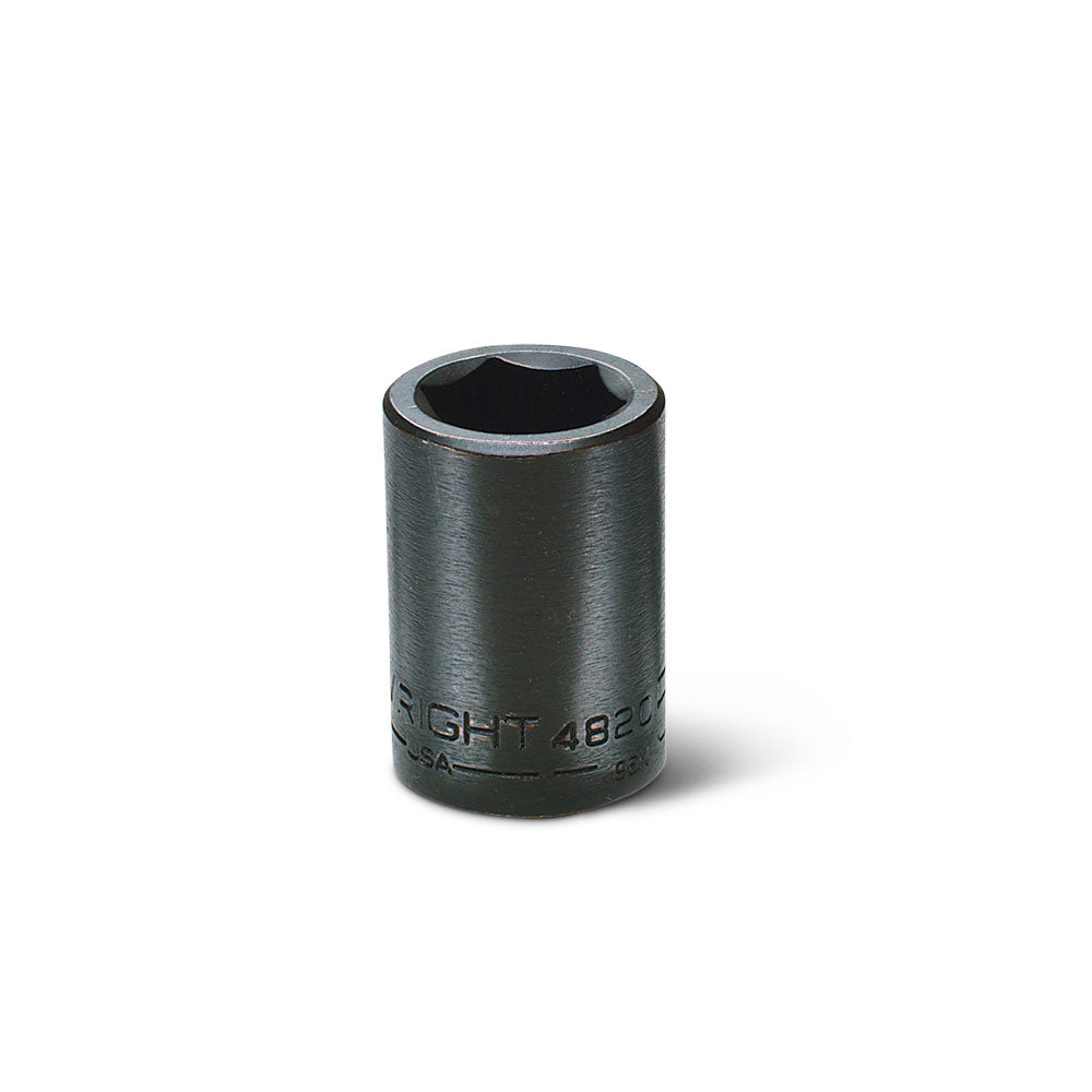 Wright Tool 4826 1/2" Drive 6 Point Standard Impact Socket 13/16"