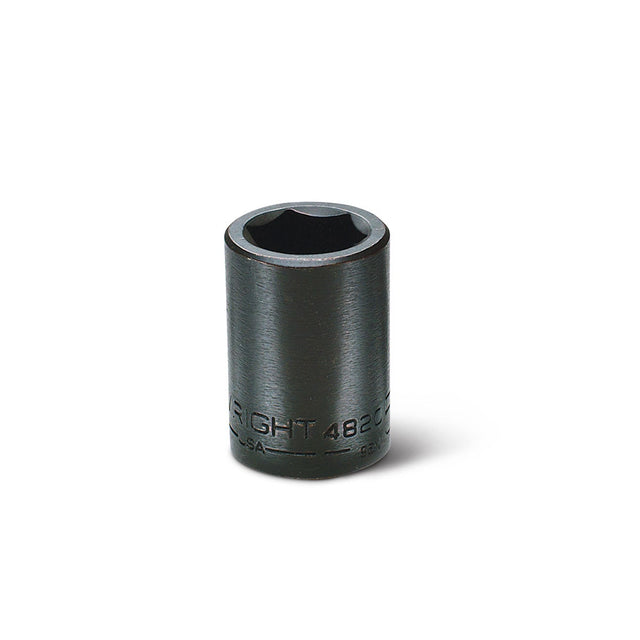 Wright Tool 4814 1/2" Drive 6 Point Standard Impact Socket 7/16"