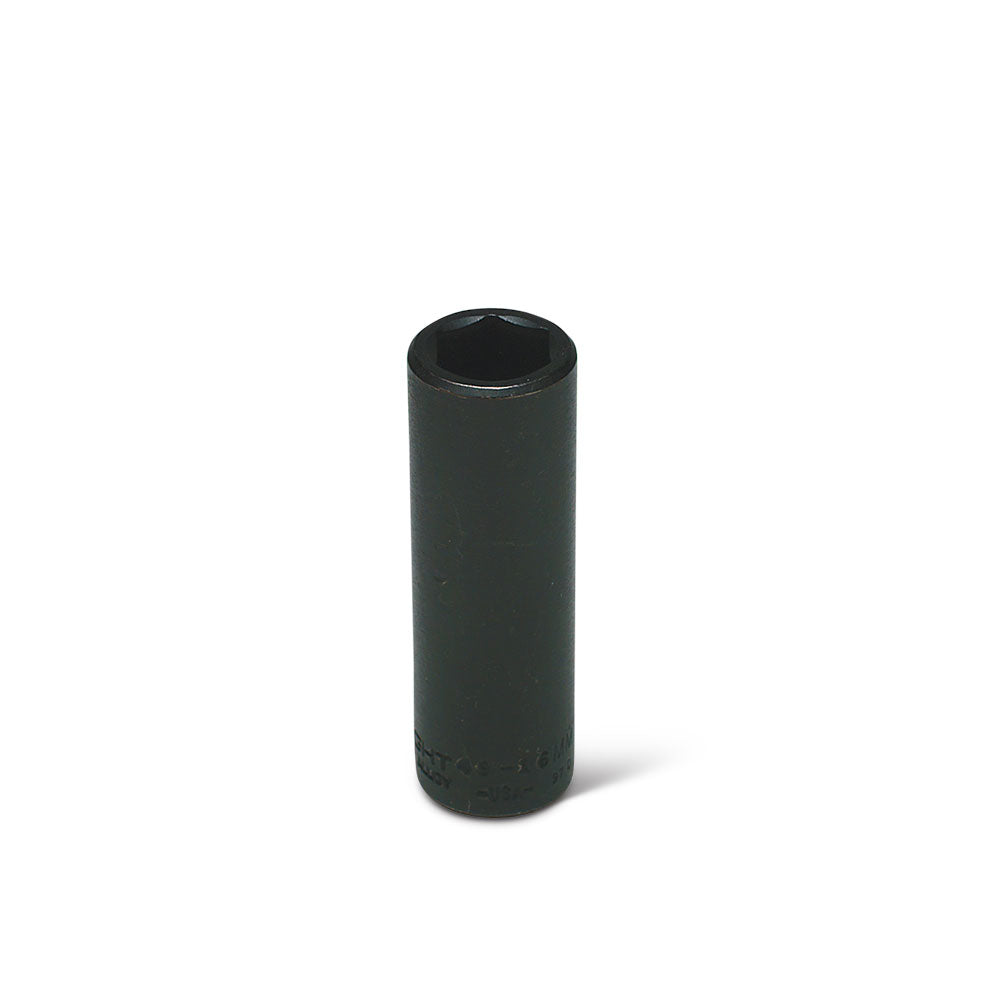 Wright Tool 49-12MM 1/2" Drive 6 Point Deep Metric Impact Socket 12mm