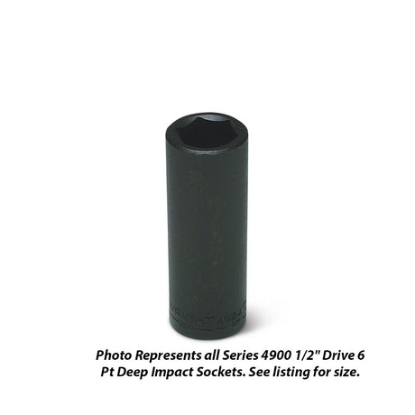 Wright Tool 4936 1/2" Drive 6 Point Deep Impact Socket 1-1/8"