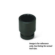 Wright Tool 67H22 3/4" Drive 12 Point Standard Impact Socket - 11/16"