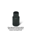 Wright Tool 6970 3/4" Drive 12 Point Deep Impact Socket 5/8"