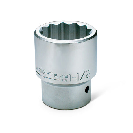 Wright Tool 8176 1" Drive 12 Point Standard Socket 2-3/8"