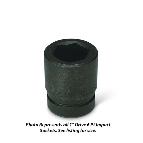 Wright Tool 8888 1" Drive 6 Point Standard Impact Socket 2-3/4"