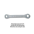 Wright Tool 9382 Ratcheting Double Box End Laminated Wrench 3/8" x 7/16"