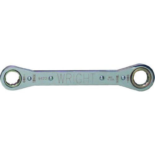 Wright Tool 9423 Ratcheting Double Box Wrench 12 Point - 19mm x 21mm ...