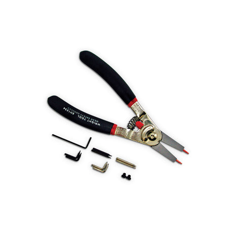 Wright Tool 9H1234 Retaining Ring Pliers with Replaceable Tips