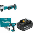 Makita XAD02Z 18V LXT Angle Drill, Bare W/ XGH01ZK 18V Heat Gun & FREE Battery