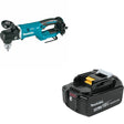 Makita XAD05Z 18V LXT 1/2" Right Angle Drill W/ BL1840B 18V LXT Lithium-Ion 4.0Ah Battery