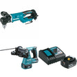 Makita XAD05Z 18V LXT Angle Drill W/ XRH01Z Rotary Hammer & FREE Starter Pack