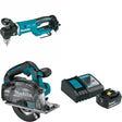 Makita XAD05Z 18V LXT 1/2" Angle Drill W/ XSC04Z 18V Saw & FREE Starter Pack