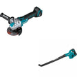 Makita XAG25Z 4-1/2" / 5" W/ XBU06Z 18V LXT Lithium-Ion Cordless Floor Blower (Tool Only)