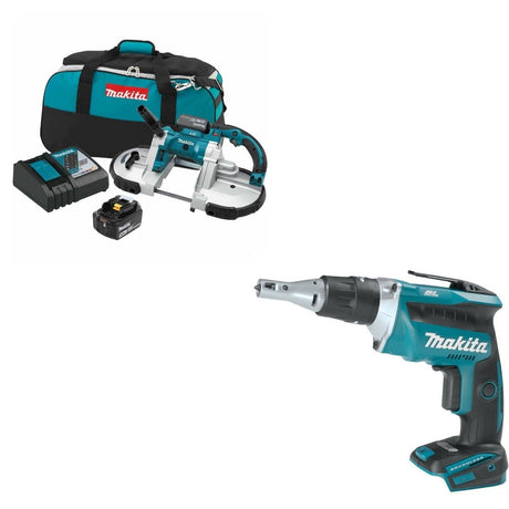 Makita XBP02TX Band Saw Kit W/ FREE XSF03Z Drywall Screwdriver